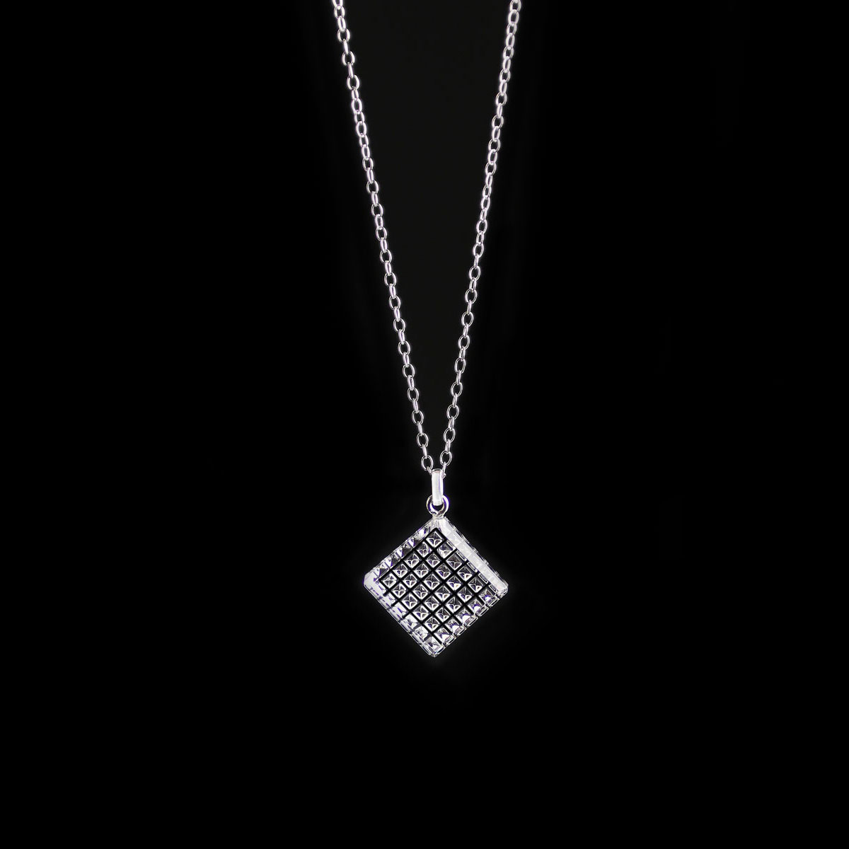 Cashs Ireland, Crystal Diamond Kerry Pendant Necklace, Small